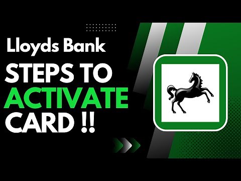 How to Activate Lloyds Bank Credit Card !