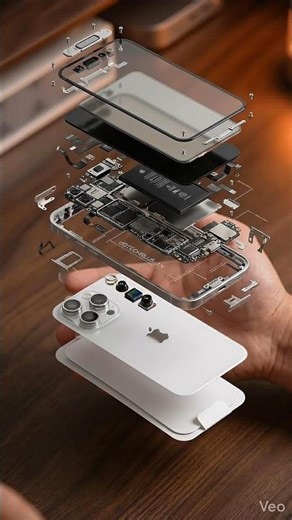 Inside an iPhone 📱 Exploded View Amazing Detail!