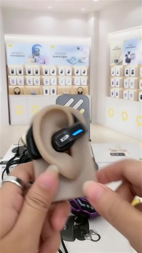 KiiP X8 OWS TWS Gaming Open Ear Hook Headphone IPX7 Waterproof Bone Conduction HiFi Stereo Sport Headset BT 5.4