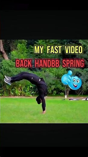 My First video Back Handspring 😱🔥Slow Motion Edit on Phonk Beat