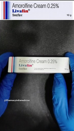Livafin Cream | Amorolfine Cream 0.25 % | Fungal Cream #medicine #livafin #amorolfine #bhfyp #Vitamins #VitaminC #fungal #infection | Pharmacy Indiamedicine