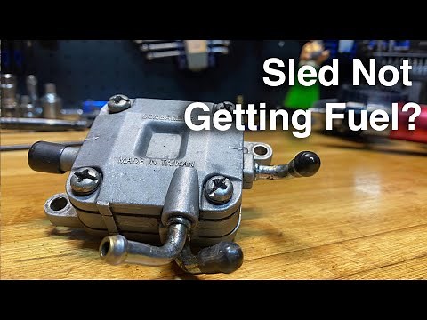 Fix Your Snowmobile Fuel Issues! (Fuel System Inspection & Fuel Pump Replacement)