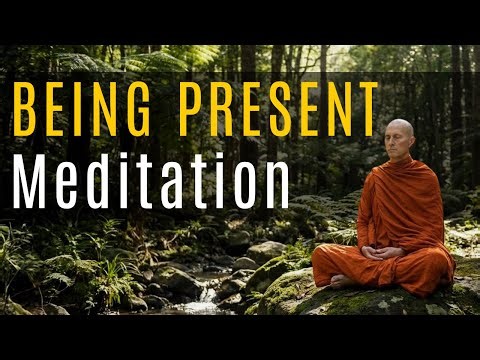 Calming the Mind by Releasing Effort and Resting in Natural Presence Mindfulness Meditation