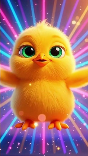 Baby Chick Dance 🐥💃 | Chick Chick Boom Song | Kids Rhymes Shorts #shorts #kidssongs