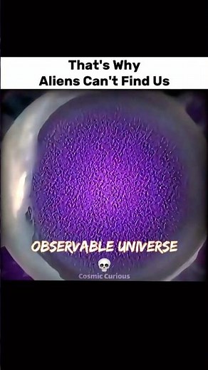 That's Why Aliens Can't Find Us! #space #universe #astronomy #shorts