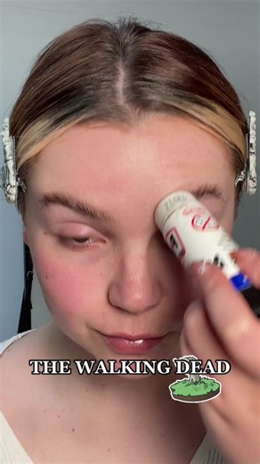 Spooky Halloween Makeup Inspired by The Walking Dead