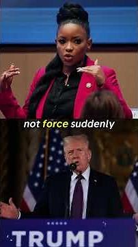 🎤🔥 Trump vs Jasmine Crockett: The Debate Moment That Changed Everything 🔥📺