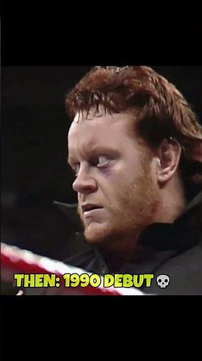 THE UNDERTAKER THEN vs NOW 💀 #shorts
