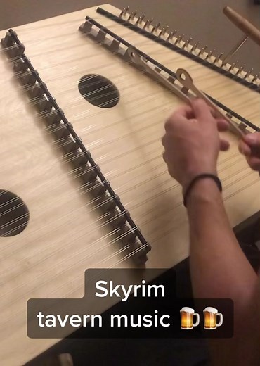 Evan Plays Dulcimer on TikTok