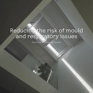 Opening skylights can improve ventilation, reduce moisture buildup, and help prevent mould*. *Source: EPA Indoor Air Quality Let the fresh air in with VELUX Skylights. Improve air circulation and moisture control around the home. Skylights don’t just brighten your home—they can also improve indoor air quality. Discover our range of Opening, Electric and Solar Skylights | VELUX