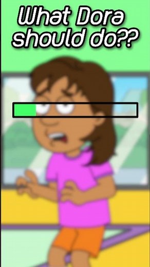 What Dora Should Do?? | Dora Gets Grounded Shorts