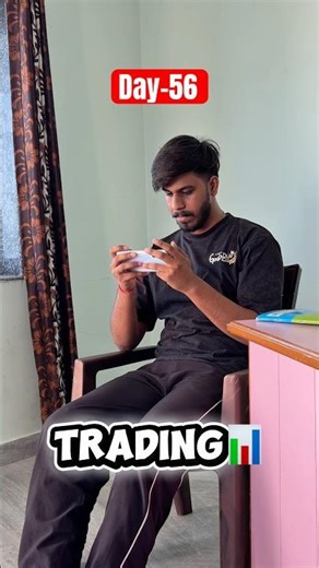 [Day-56]Small capital trading india 📈 #shorts #stockmarket #minivlog #macbook #india #viral