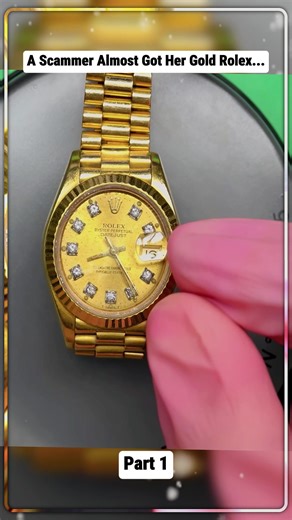 #rolexrestoration #datejust #watchrepair #sentimental #viral