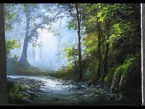 Paint with Kevin Hill - Palette Knife Only Landscape Painting