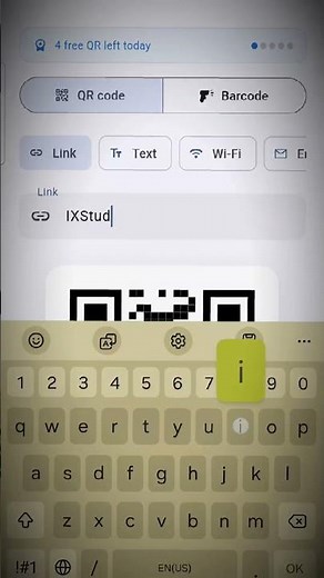🎁 Create up to 5 FREE QR Codes Every Day!🚫 No Ads⚡ Fast & Easy📱 QR Safe#QRCode #QRGenerator #NoAds