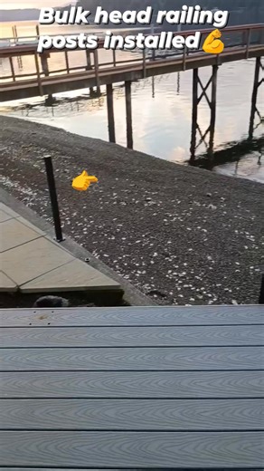 12 posts mounted into concrete bulk-head on the Bay-Side retaining wall #hoodcanal #unionwashington #bulkhead Ty Barnhart James Michael Benedict | James Michael Benedict | Facebook