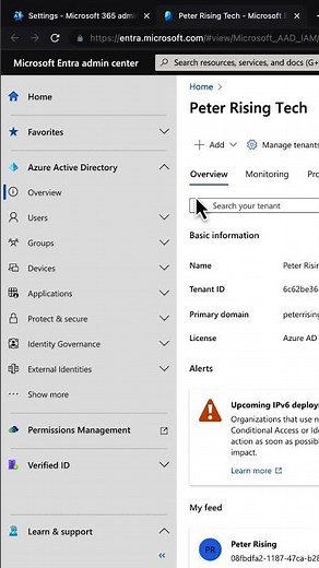 Microsoft Entra Admin center: The new home for all things Identity in Azure AD. #shorts