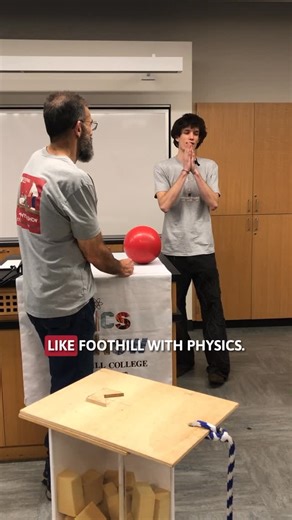 Foothill College on Instagram: "Physics and beyond—see why so many choose Foothill. Watch now!#iamfoothill #goowls"