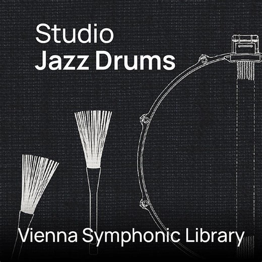 Vienna Symphonic Library Studio Jazz Drums Virtual Percussion Library