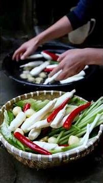 Chinese Organic Potato Recipe Making Delicious Traditional Village Food