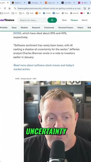 AI's Impact on Software: What Investors Need to Know #shorts