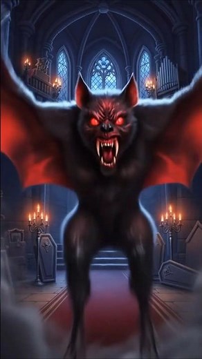 🦇 Night of the Vampire Bats! 🧛🏻 Dark Halloween Transformations #aiart #shorts #vampire #fantasy