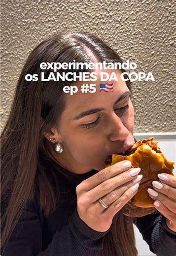 experimentando os LANCHES DA COPA / ep 5: EUA 🇺🇸 UFA! ta acabando!!! e esse foi um dos mais esperados 👀 segue para acompanhar os próximos episódios. #hamburguer #mcdonalds #copadomundo2026 #reviewdecomida #tiktokfood
