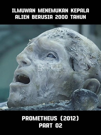Ilmuwan menemukan kepala alien berusia 2000 tahun - Prometheus (2012) part 02 #alurceritafilm #fypシ #movies #movieclip #moviescene