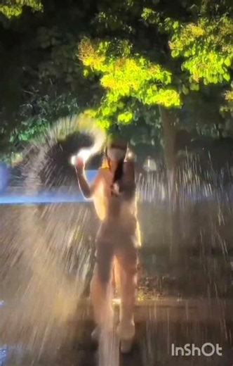 Girl Dancing with Two Water Bottles 💃💦 | Viral Dance #Shorts