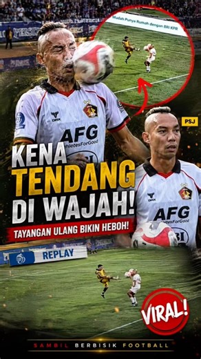 Novri Setiawan was hit hard in the face by a kick, and Andritany reacted immediately! #persija #p...