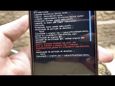 ERRO 255 NO TWRP