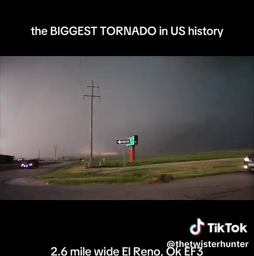 Chasing the 2.6 Mile Wide El Reno Tornado