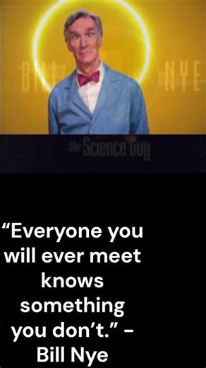 Bill Nye Reveals The Truth About Learning! #quotes #inspiration #lifelessons