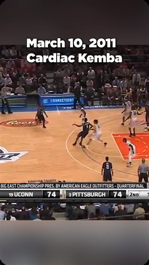 FOX Sports on Instagram: "CARDIAC KEMBA 🫀 OTD in 2011, Kemba Walker hit the iconic step back for @uconnmbb to send the Huskies to the Big East semifinals"