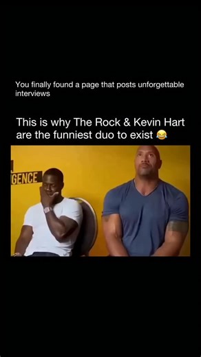 Wesley Hunt Clips on Instagram: "Dwayne Johnson and Kevin Hart have become one of Hollywood's most entertaining duos, known for their hilarious chemistry both on and off screen. Their friendship began while working together on the action-comedy Central Intelligence (2016), where their contrasting personalities quickly became a comedic goldmine-Johnson as the larger-than-life tough guy and Hart as the fast-talking comedian. Since then, the pair have starred side by side in major hits like Jumanji
