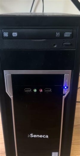 How to turn on Seneca Pc #pc #cpuintel #computer #intelprocessor #intelcpu