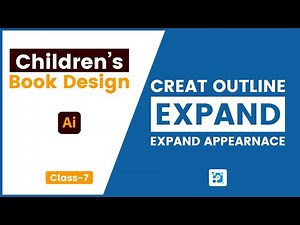 Class-7 Expand & Expand Appearance in Adobe Illustrator – Easy Step-by-Step Tutorial | Pixinotes