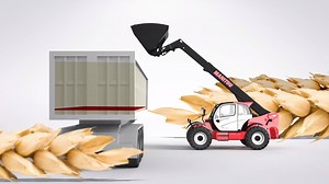 12K views · 269 reactions | [#INNOVATIONbyManitou] The High view camera allows you to optimize handling and loading at height ️ 10% increase in productivity without the need of a second person to monitor the trailer filling level  ✔️ Is displayed on your in-cab screen ✔️ Fisheye, 180° panoramic view ✔️ Useful in applications such as, loading and handling #YourSolutionsProvider | Manitou across the world | Facebook