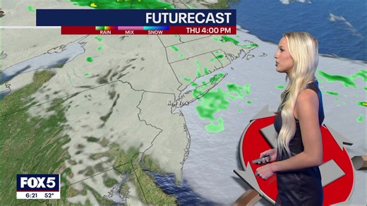 9.5K views · 400 reactions | WEDNESDAY NIGHT FORECAST - Rain tonight through Thursday AM (afternoon pop up showers on Long Island) - Cloudy next few days - More rain Friday evening and possibly Saturday evening! | Liv Johnson | Facebook