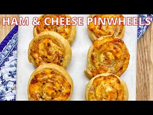 Ham and Cheese Pinwheels Appetizer Recipe
