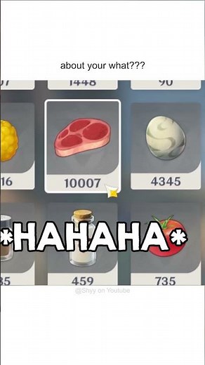 THE RAW MEAT SITUATION... 😭 #genshinimpact