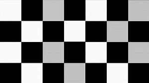 Checkered pattern change colour animation. Black and white 4K video.