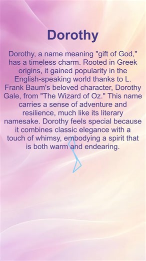 Exploring the Meaning of the Name Dorothy