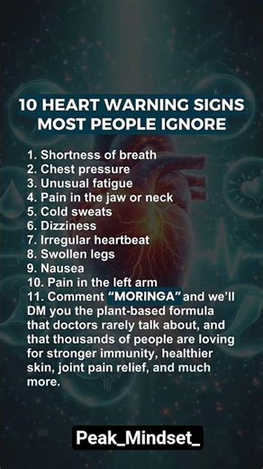 🚨 10 Heart Warning Signs Most People Ignore ❤️