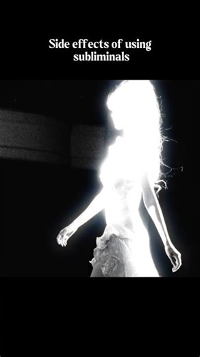 ⚠️Side effects of using subliminals