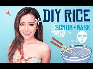 DIY Rice Scrub + Mask
