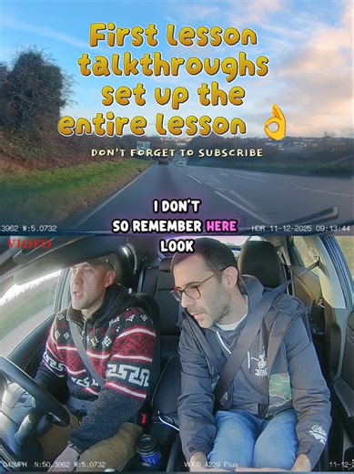 First lesson talkthroughs set up the entire lesson 👌 #drivinginstructor #learnerdriver #learntodrive #cornwall #fyp