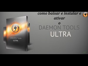 como baixar e instalar e ativar o daemon tools ultra