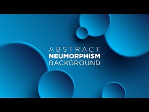 Neumorphism Abstract Background Design in Adobe Illustrator CC 2021
