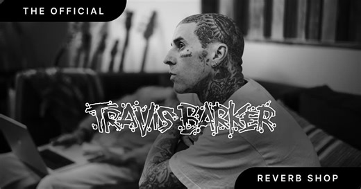 Travis Barker Returns to Reverb with Studio- and Tour-Used Drum Kits and Memorabilia